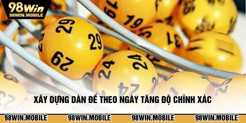 Xây dựng dàn đề theo ngày tăng độ chính xác